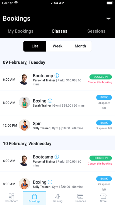 Downs Fitness Screenshot
