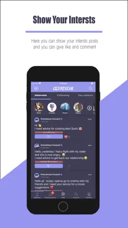 Game screenshot Advisor:Give Anonymous Advices apk