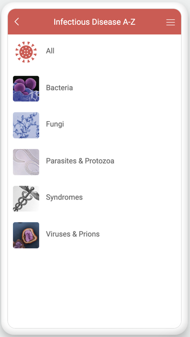 AZ Infectious Disease Resource Screenshot
