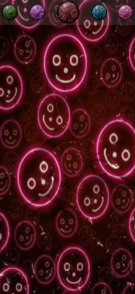 Slime maker DIY Simulator Time - slime-simulator-neon-smiley-texture