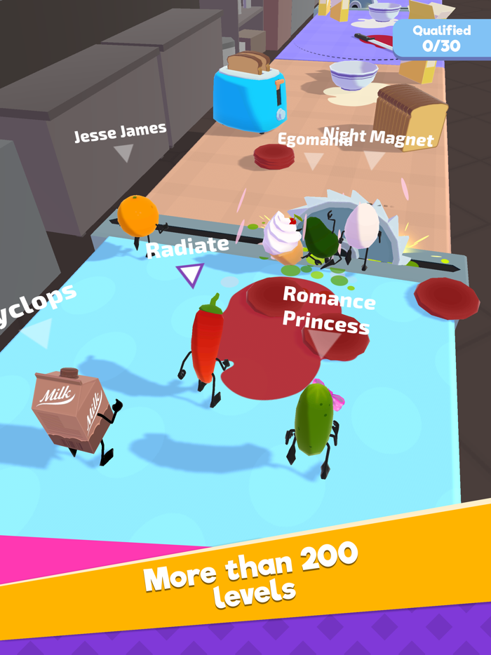 Epic Fall - Kitchen Race 3D