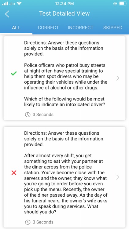 CLIFFSNOTES POLICE OFFICER APP screenshot-4