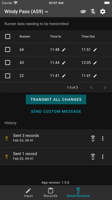 Screenshot #4 for Runner Tracker Race Control