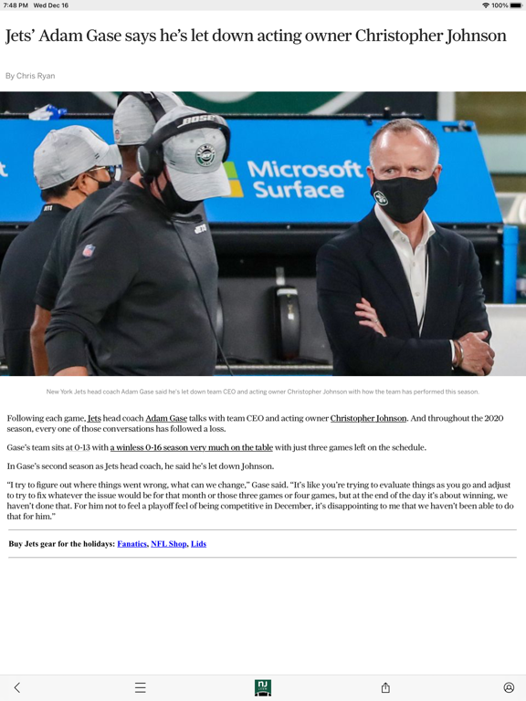 Screenshot #5 pour NJ.com: New York Jets News