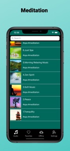 Spa Music Relax Sounds screenshot #3 for iPhone