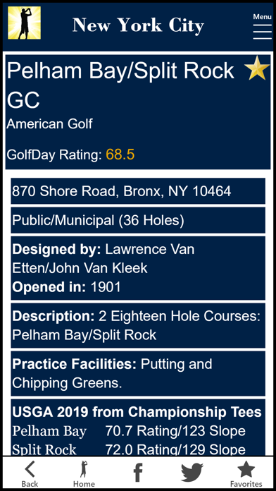 GolfDay New York City Screenshot