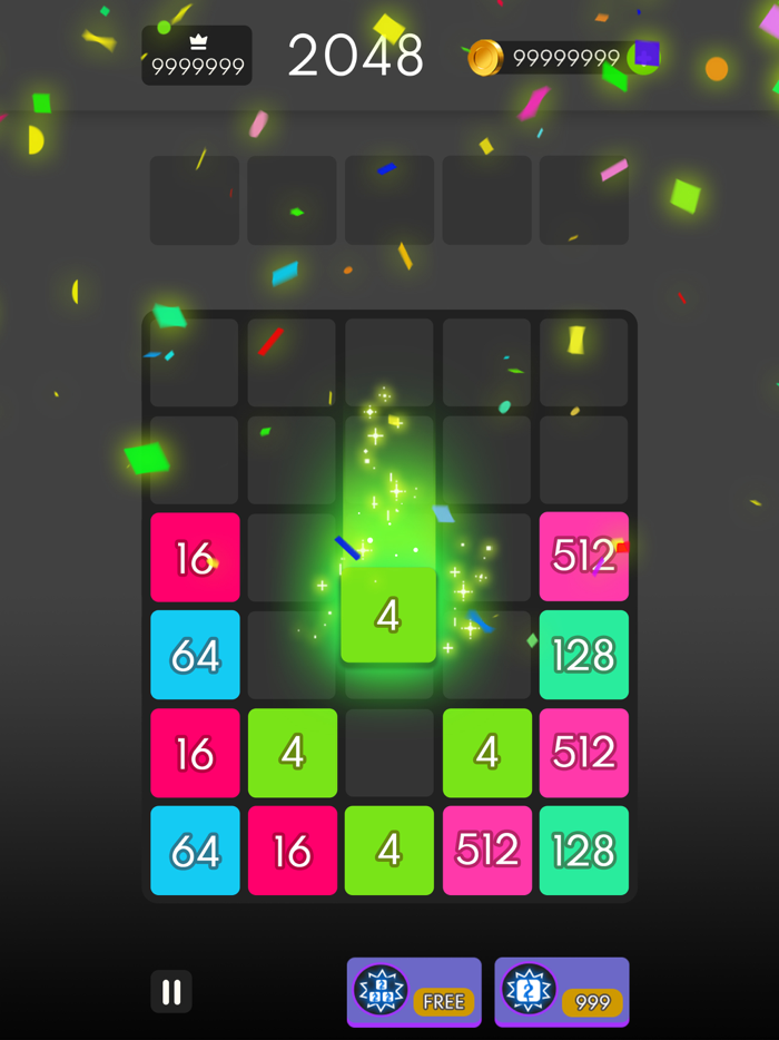 Number Drop X2 Blocks Merge