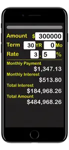 Loan Calculator‰ screenshot #1 for iPhone