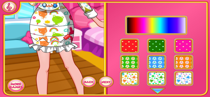 Fashion dress up pretty