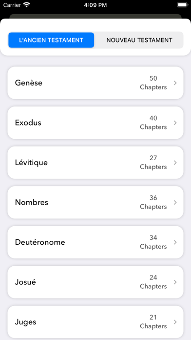 La Bible français- (Ostervald) Screenshot