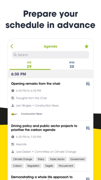 Construction News Events Screenshot