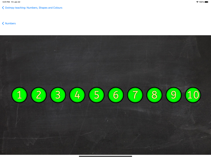 Number Shape Colour by Gwimpy