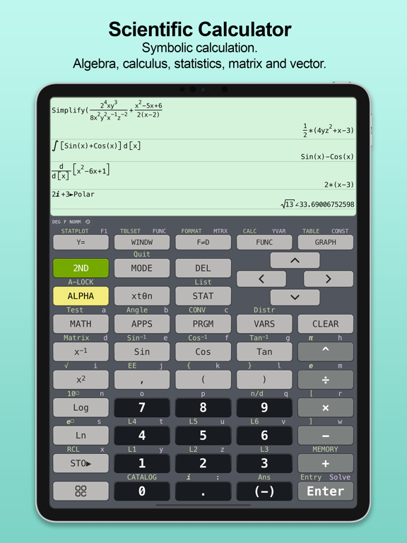 Screenshot #6 pour Calculatrice graphique 84