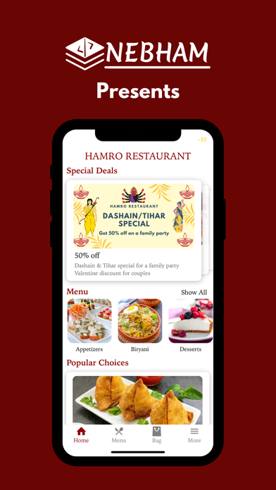 App screenshot