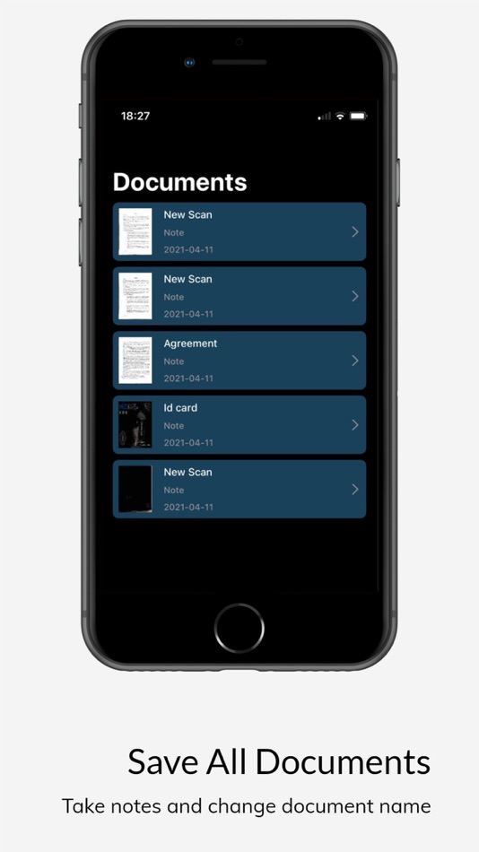 #2. Easy Scan PDF Scanner (iOS) 由: Huseyin Bagana