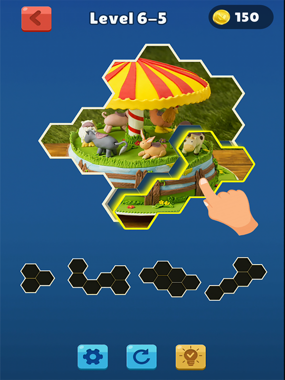 Screenshot #5 pour Hexa Jigsaw Collection HD
