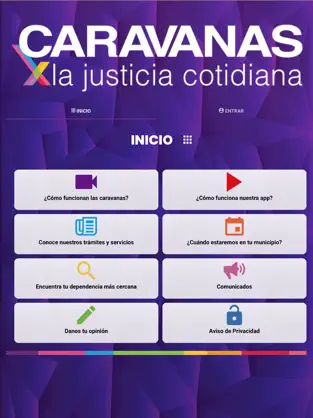 Screenshot 1 CARAVANAS POR LA JUSTICIA iphone