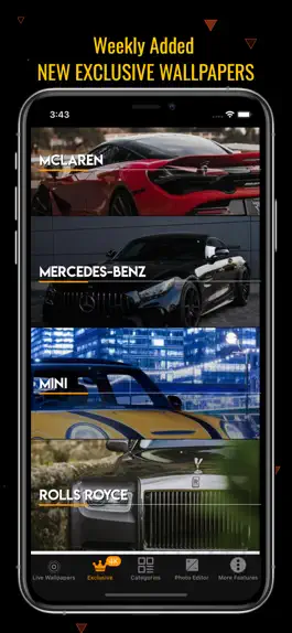 Game screenshot Cars Wallpapers Live apk