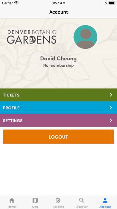 Denver Botanic Gardens Mobile Screenshot