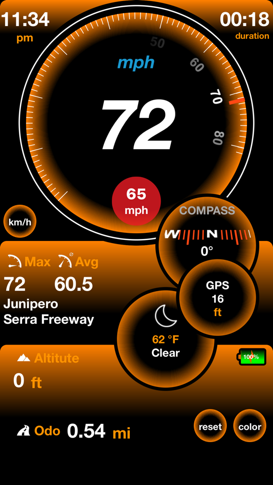 #6. Speedometer ⋙ (iOS) 由: UniCom Technology