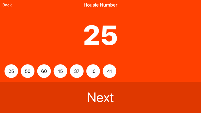 Housie-Tambola Number Picker