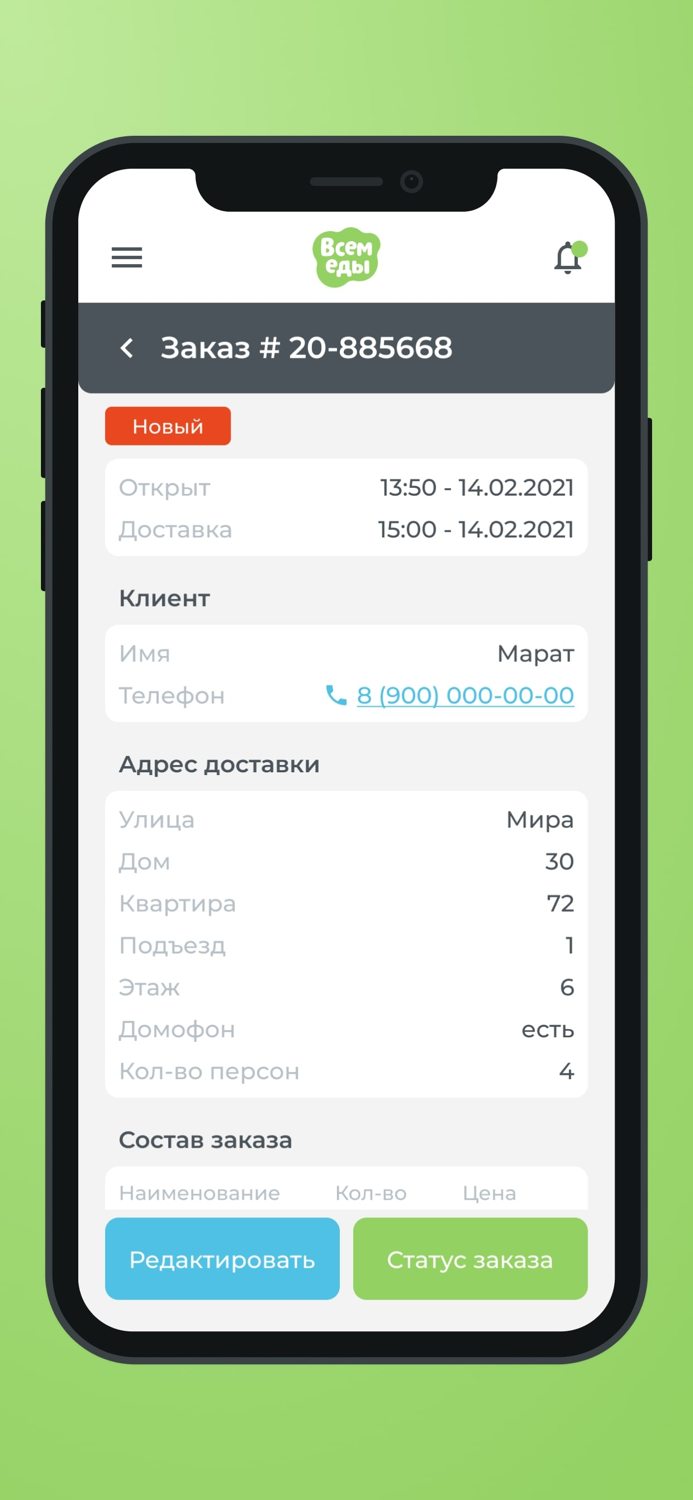 Всем еды BOSS