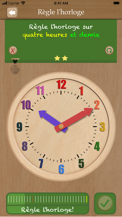Screenshot #1 pour Règle l’horloge