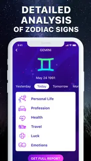 horoscope widget + astrology iphone screenshot 3