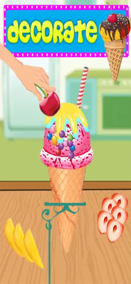 Game screenshot Fresco Ice Cream Maker Cone apk