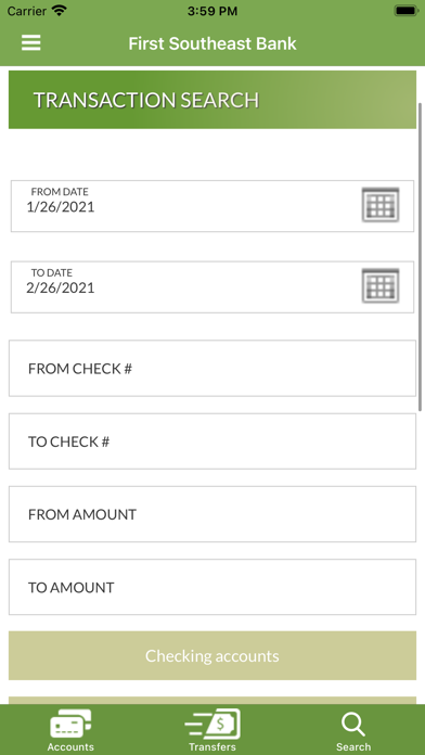 First Southeast Bank Mobile Screenshot