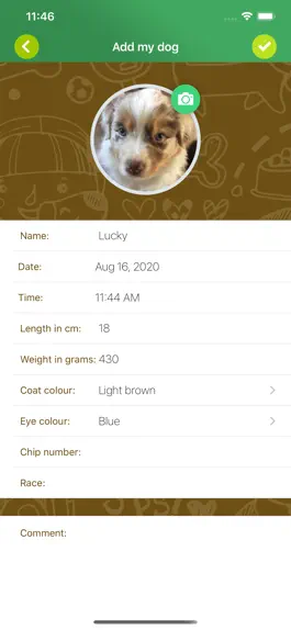 Game screenshot My Dog Diary - Photo Book hack