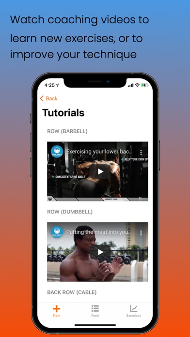 Fierce Fitness Workout Tracker Screenshot