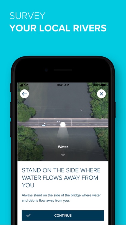 The Ocean Cleanup Survey App
