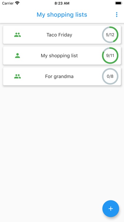 WErrand - Shared Shopping List