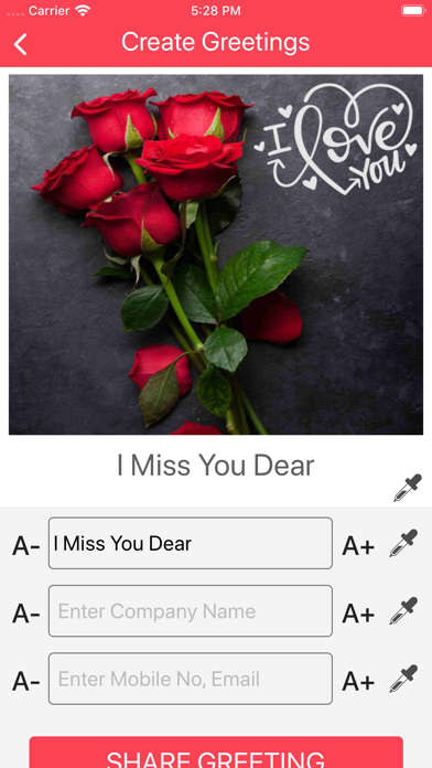 Love Messages & Quotes Screenshot