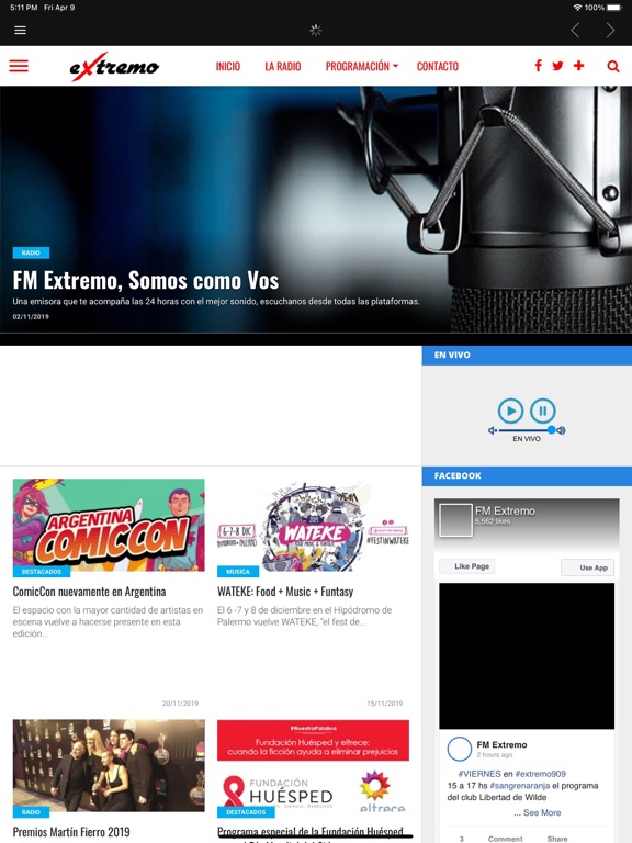 Screenshot #5 pour FM Extremo 90.9