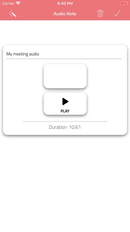 Notes - Text, Audio, Video screenshot-3