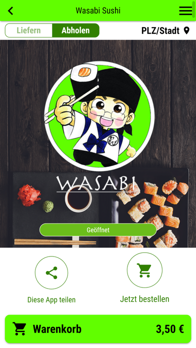 Wasabi Sushi Offenbach Screenshot