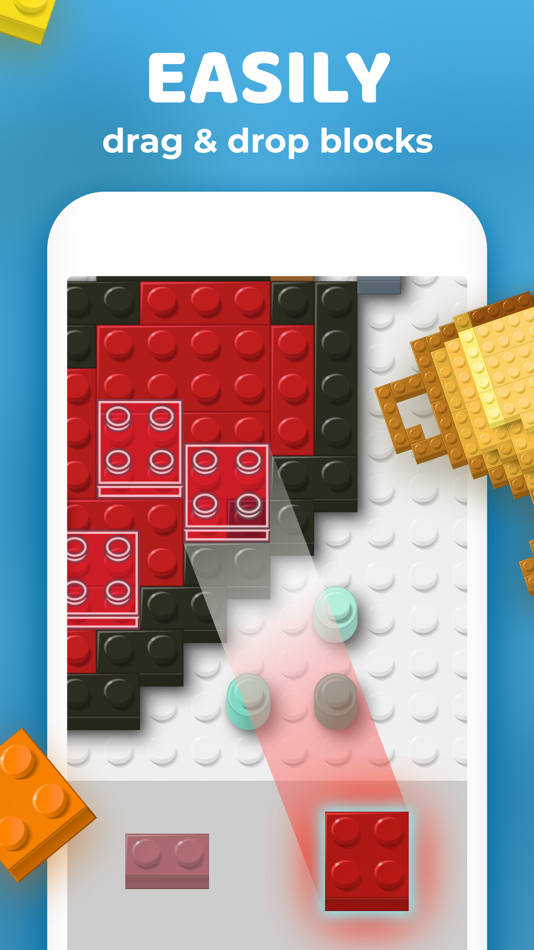 #2. Blokky: Block Builder Puzzle (iOS) 由: Webusco LLC