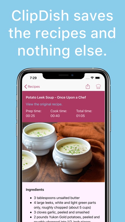 ClipDish - Best Recipe Manager