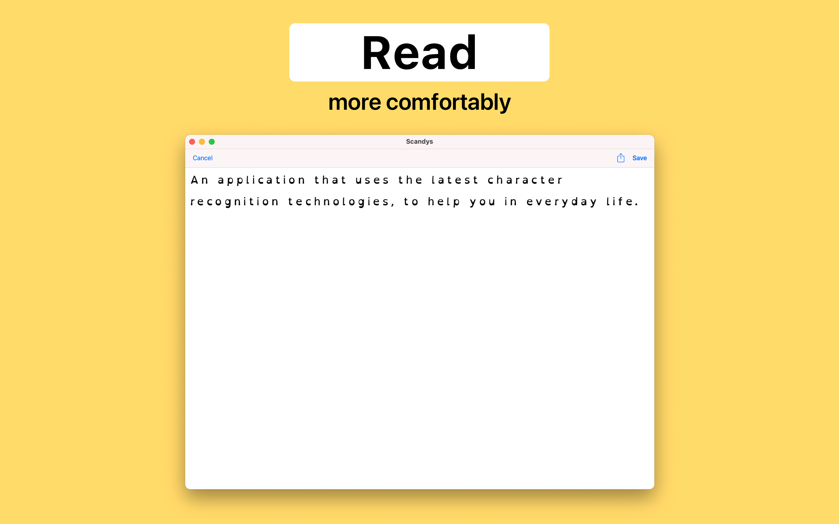 Text reader dyslexia, Scandys screenshot 23
