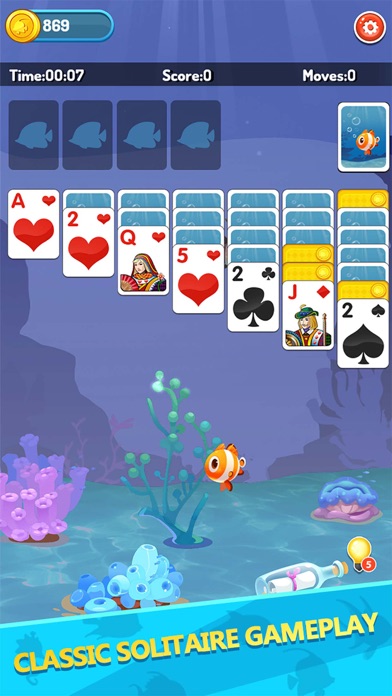 Solitaire Fish Farming Screenshot