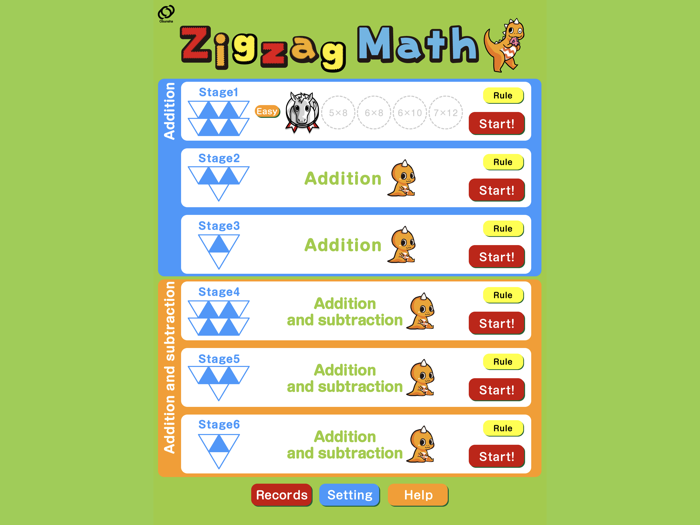 Zigzag Math