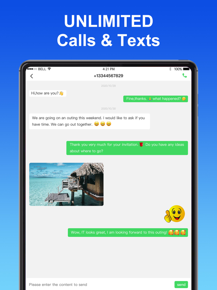 Insta Caller - Calls and Texting
