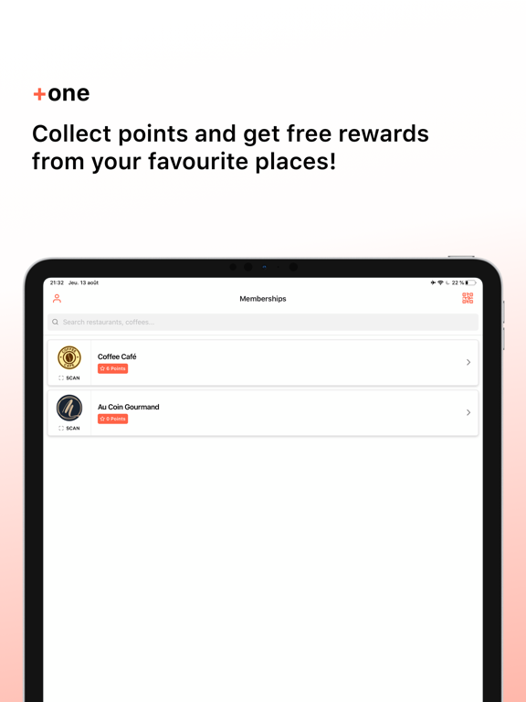 Screenshot #4 pour Plus One - Loyalty cards