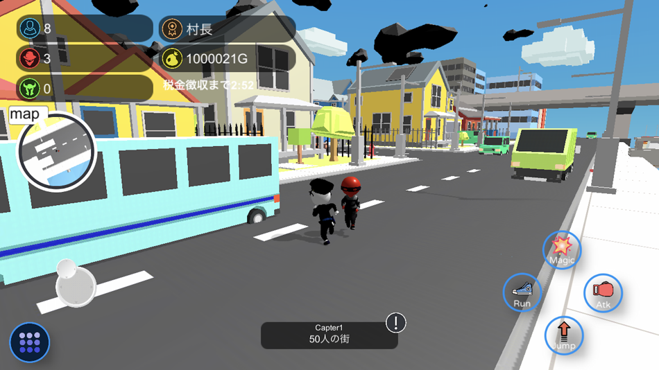 #4. Hero simulator game (iOS) 由: YOSHIYUKI NAKASHIMA
