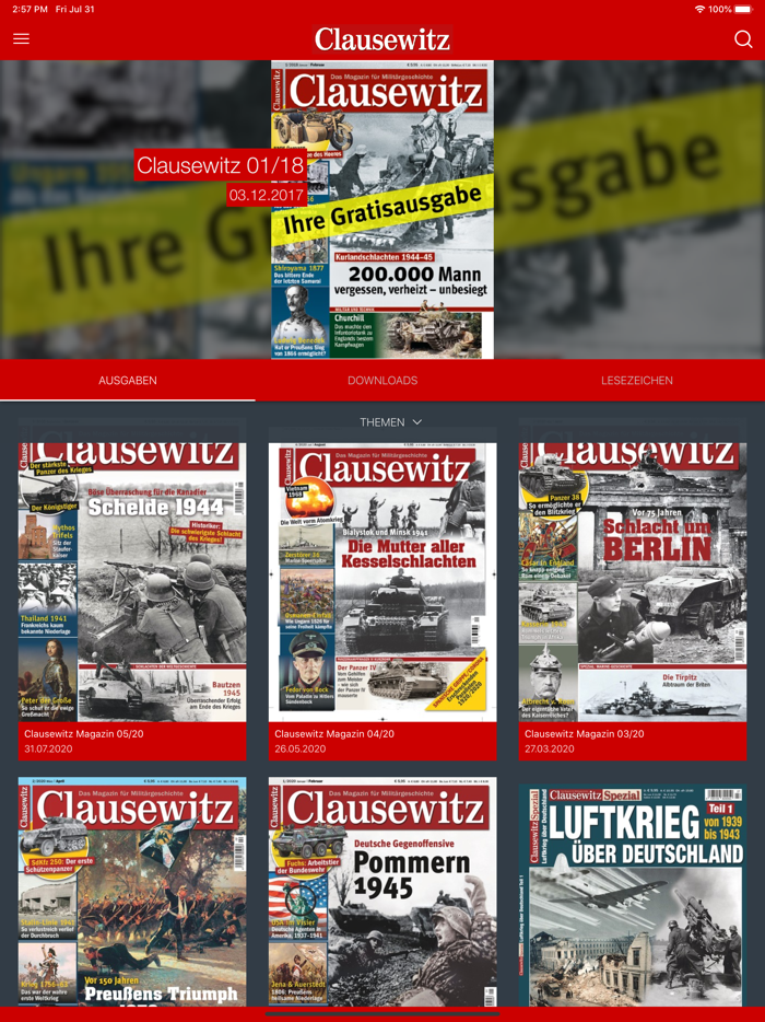 Clausewitz Magazin