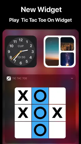 Game screenshot Tic Tac Toe 3-in-a-row widget apk