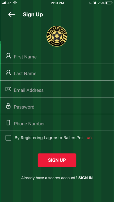 BallersPot screenshot 2