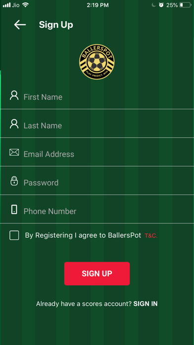 How to cancel & delete BallersPot from iphone & ipad 2